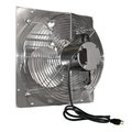 J & D Manufacturing J and D VES24C 24 In. Shutter Exhaust Fan With Cord VES24C